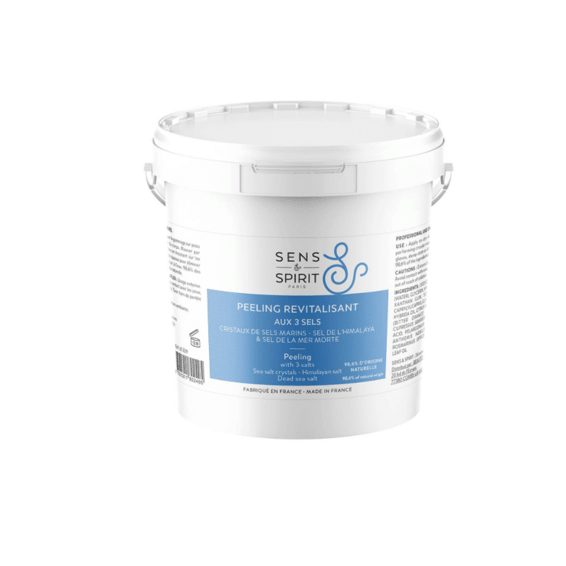 Peeling REVITALISANT aux 3 Sels – 1kg Sens & Spirit