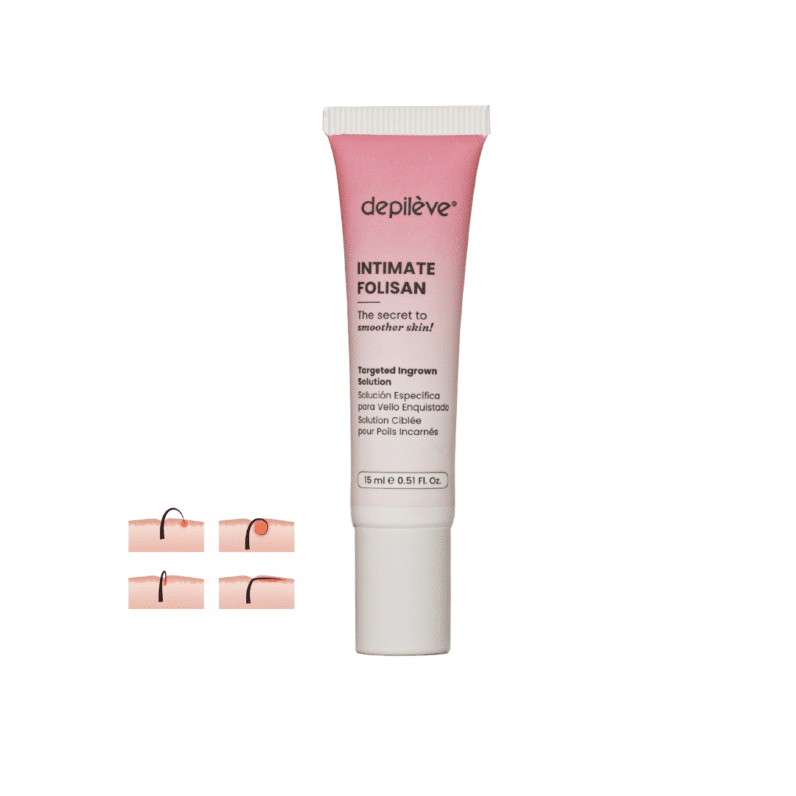 DEPILEVE INTIMATE FOLISAN Soin Poils incarnés- Roll-on 15 ml