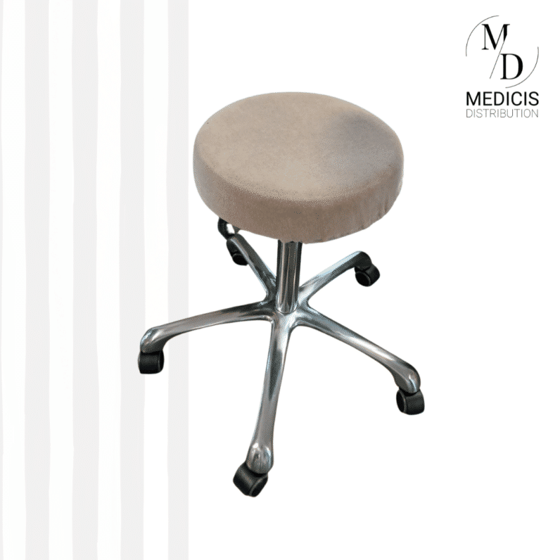 Housse de Tabouret en éponge extensible- T2 Taupe
