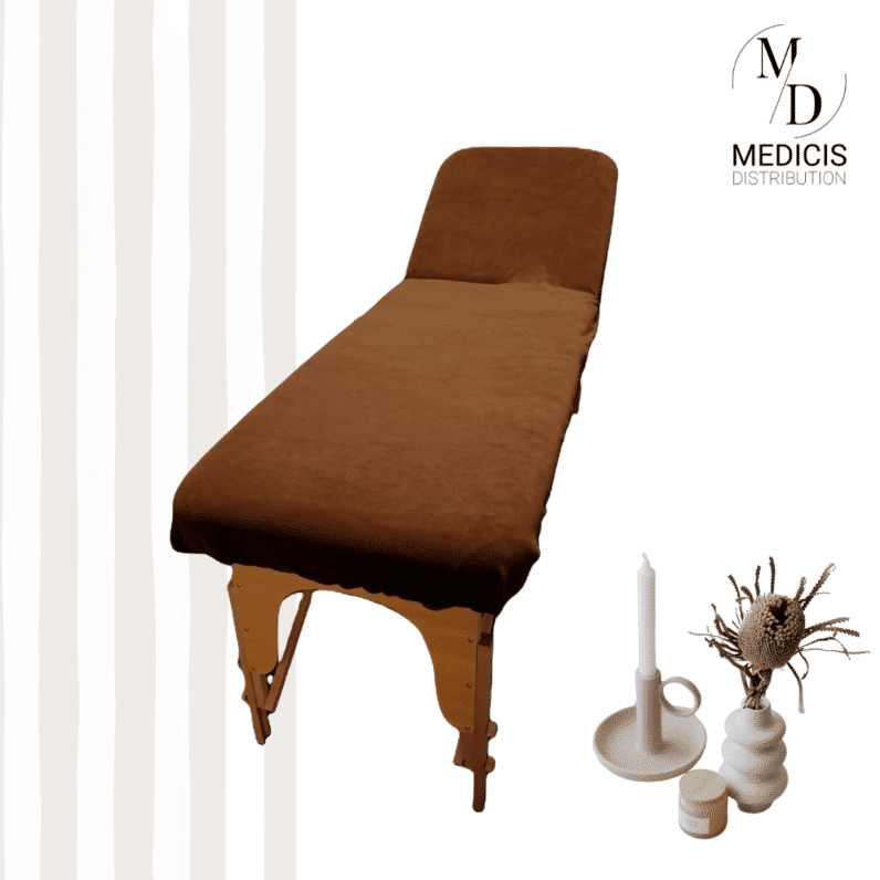Housse de table qualité supérieure Marron