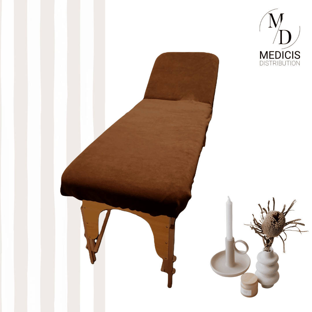 Housse de table qualité supérieure Marron
