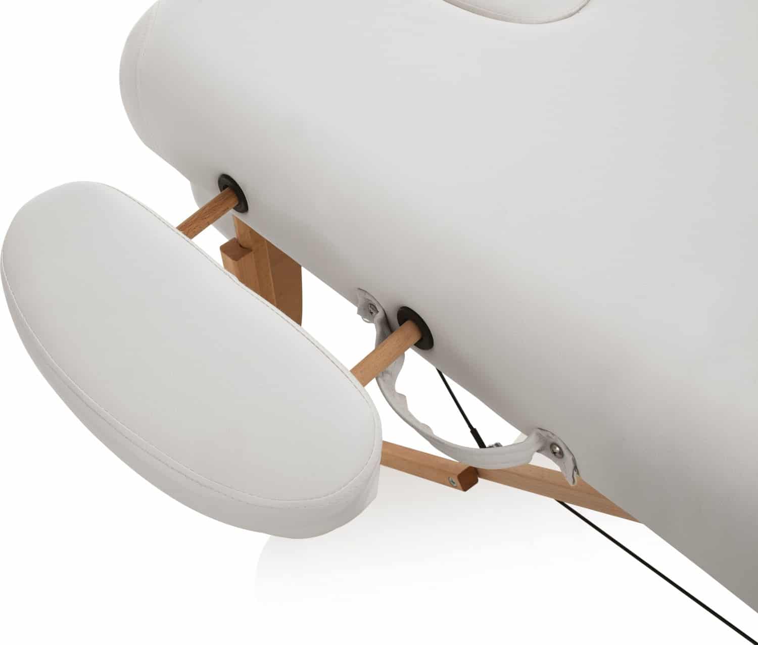 Table de massage MASTER WOOD Blanc – Image 3