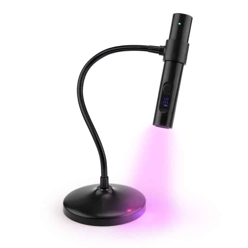 Lampe LED MINI FLASH Noire- 9W