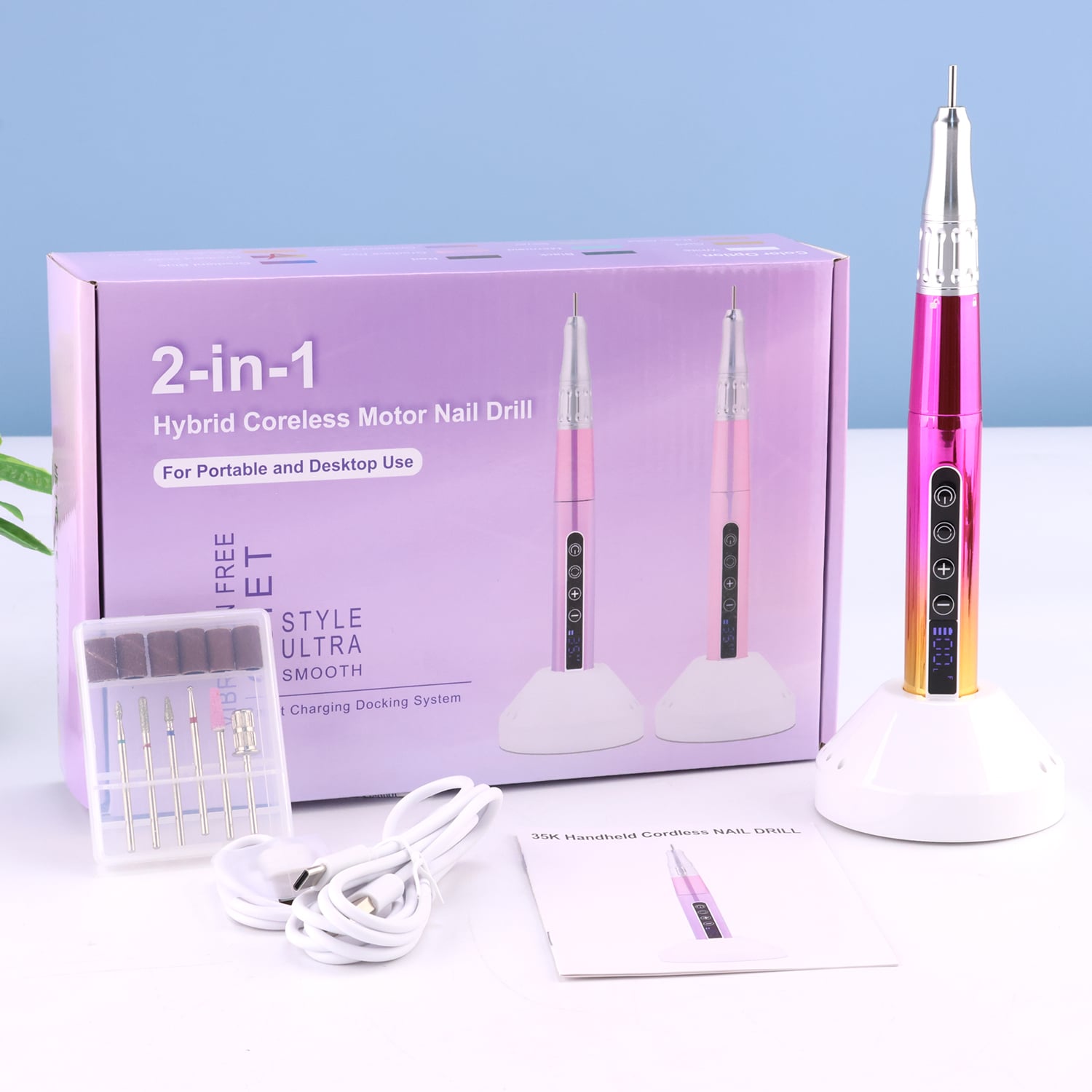 PONCEUSE STYLO Rechargeable Gold – Image 2