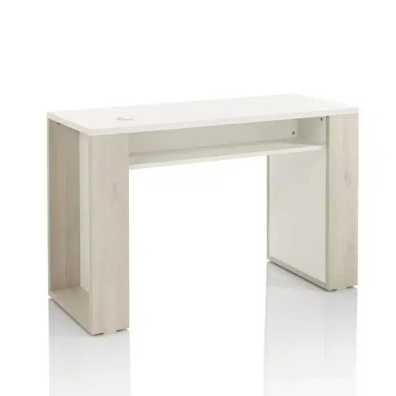 Table Manucure en Mélèze Naturel