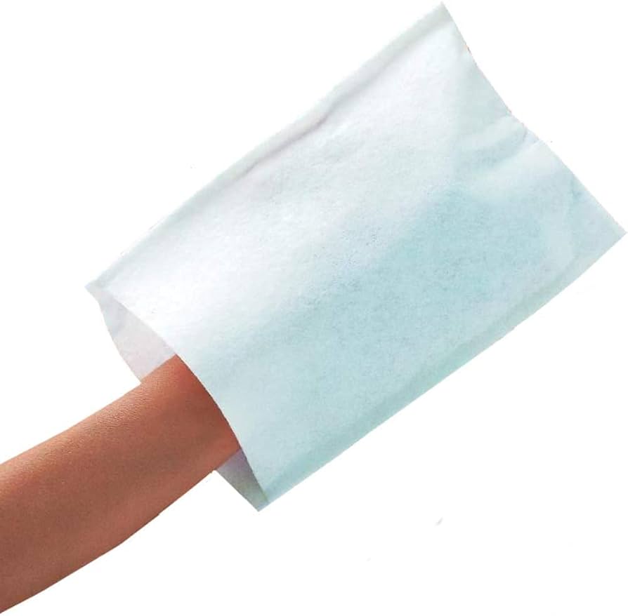 Gant de Soins molletonnés EUROMEDIS Usage Unique - Sachet de 50 – Image 2