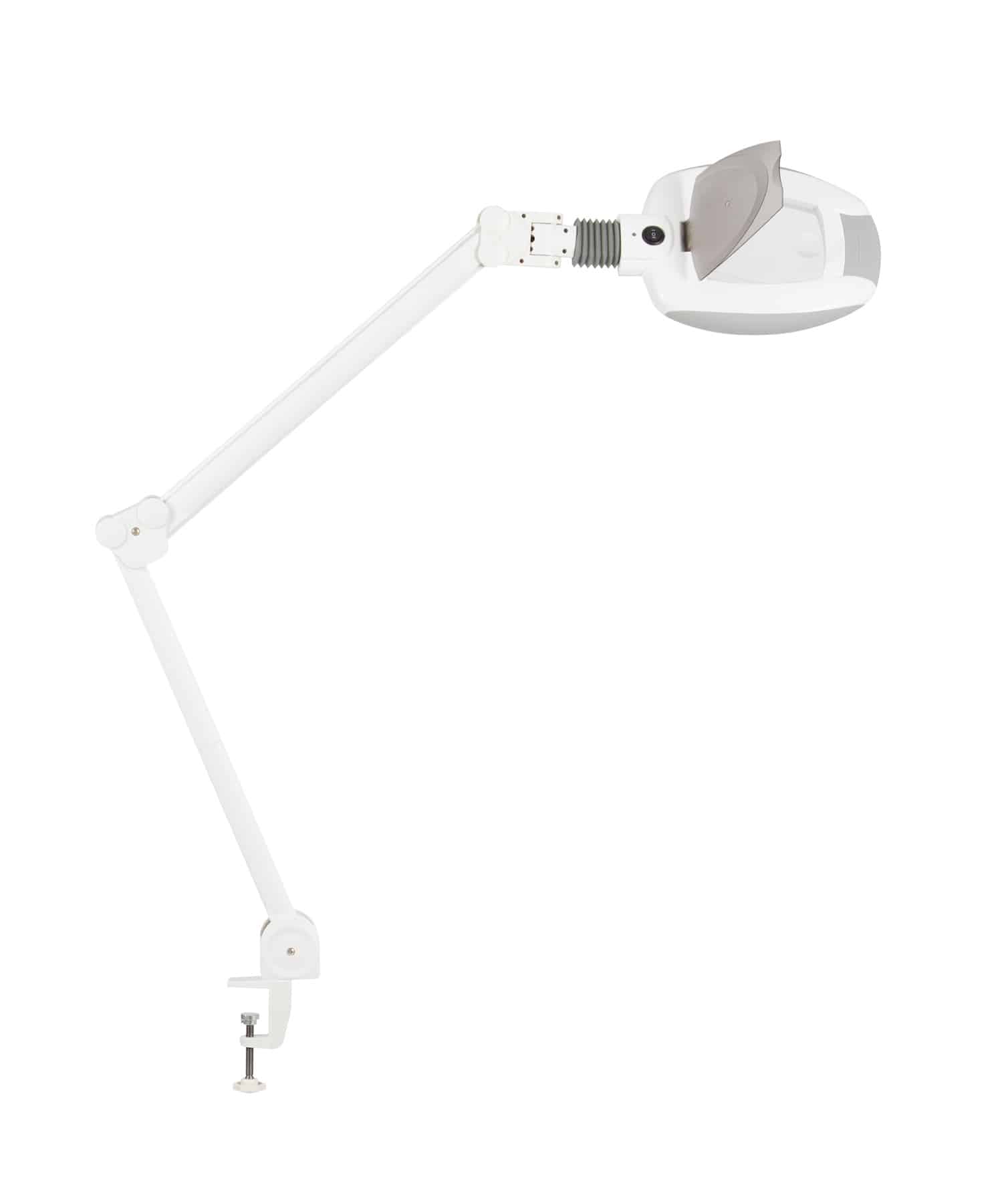 LAMPE LOUPE LED avec Etau de table AMPLI+