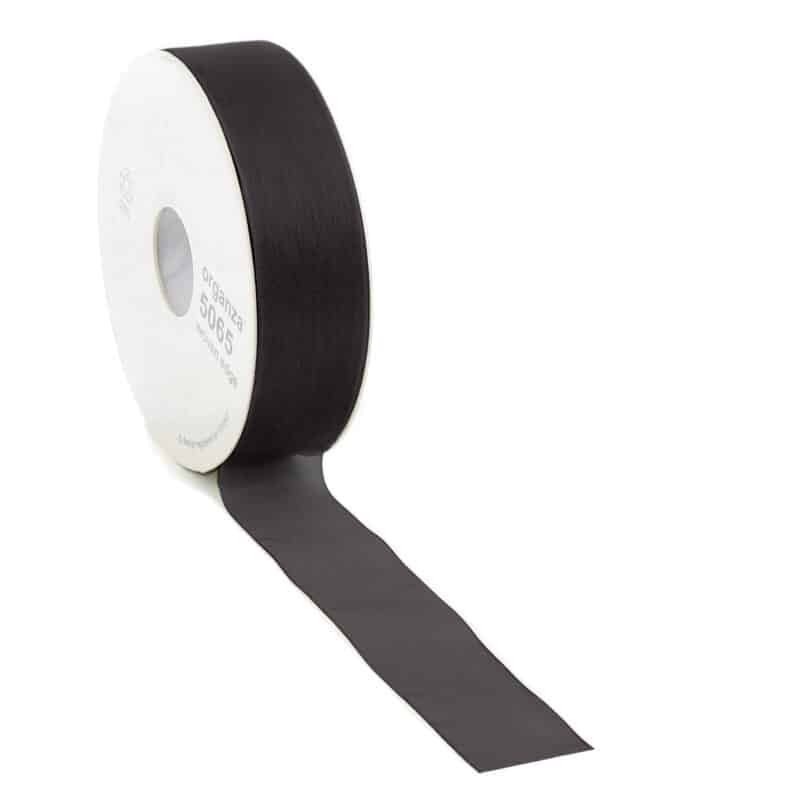 RUBAN ORGANZA Noir