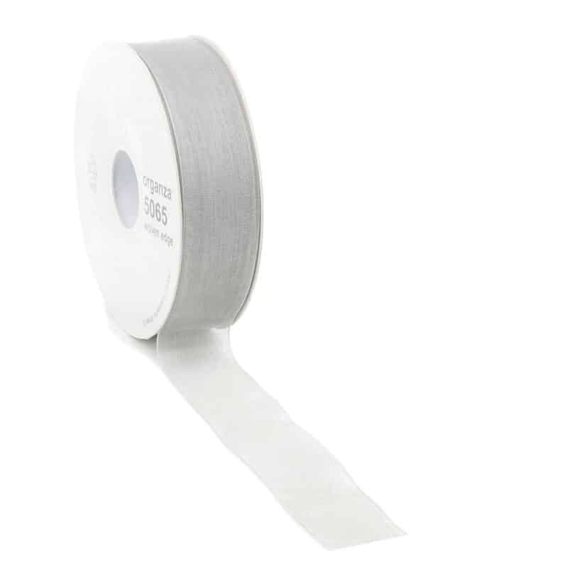 RUBAN ORGANZA Gris