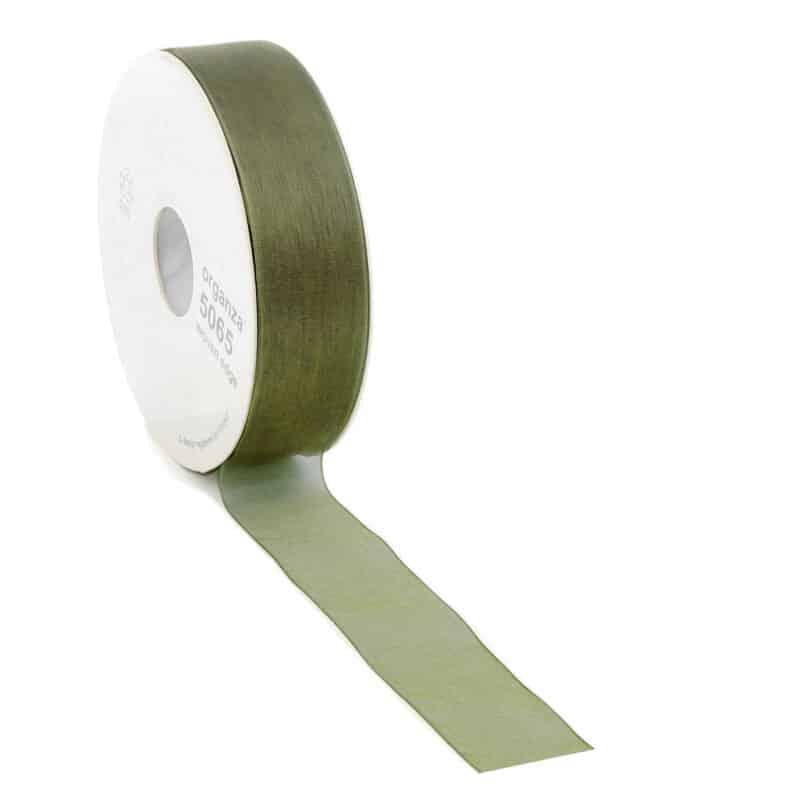 RUBAN ORGANZA Olive