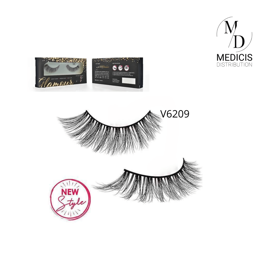 Boite de FAUX CILS Volume Noir - V6209