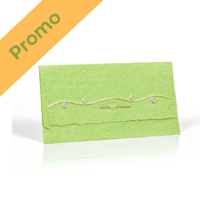 YING YANG Lime 10 Enveloppes + 10 Chèques cadeaux