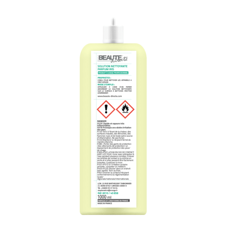 SOLUTION NETTOYANTE – Alcool modifié à 70°- 1 Litre