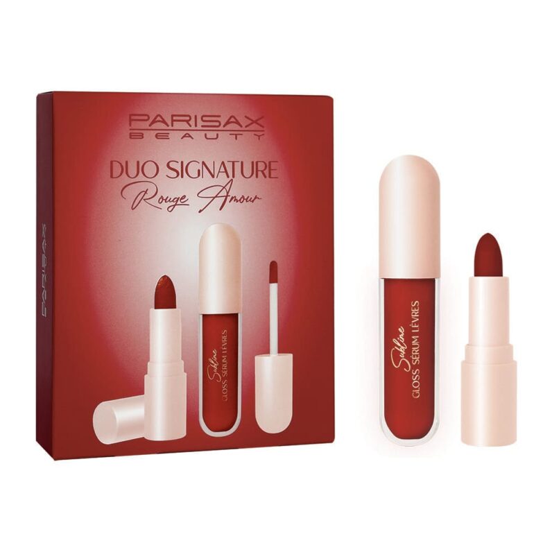 COFFRET DUO LEVRES SIGNATURE – Rouge